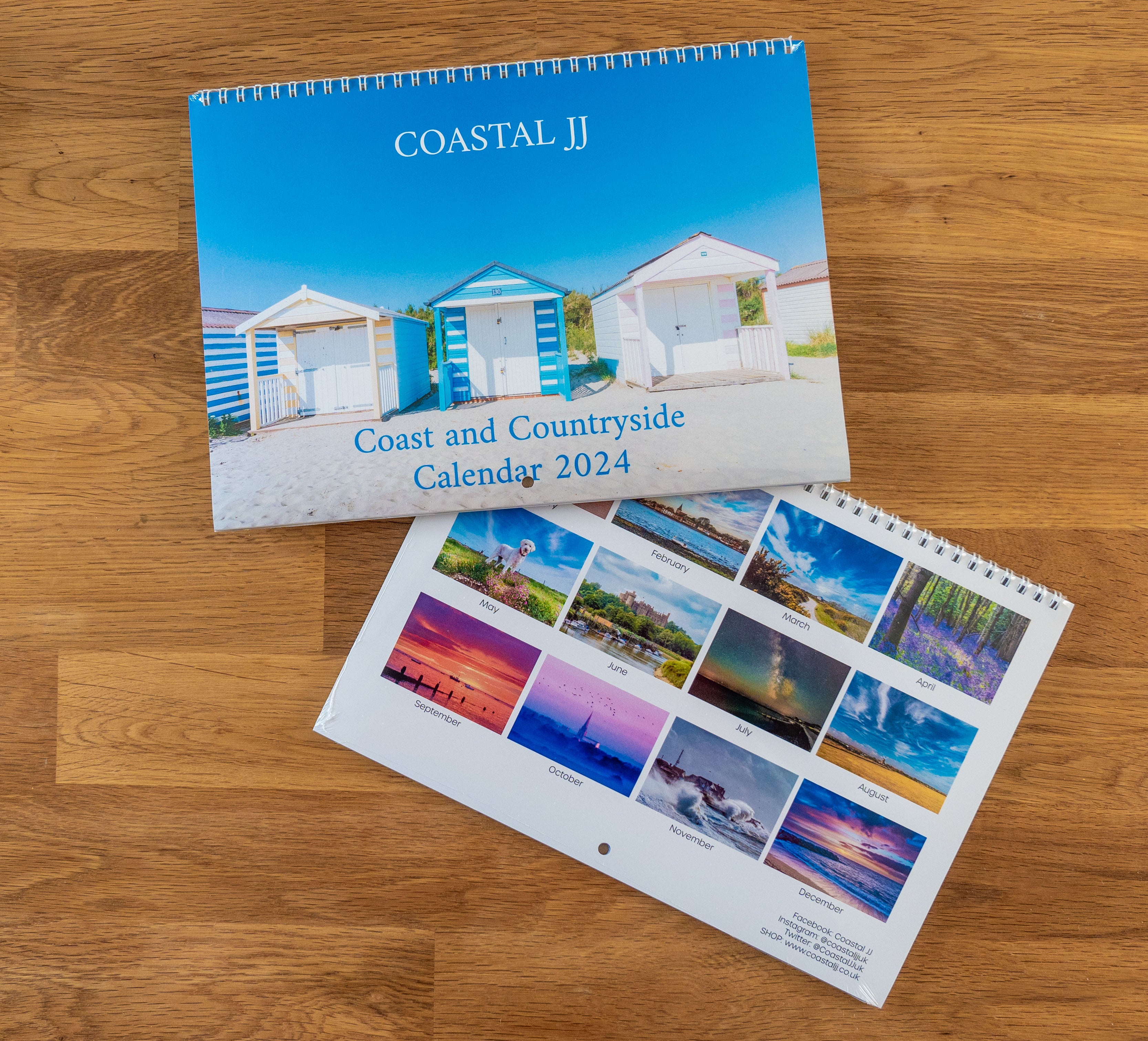 'COAST AND COUNTRYSIDE' CALENDAR 2024 Coastal JJ