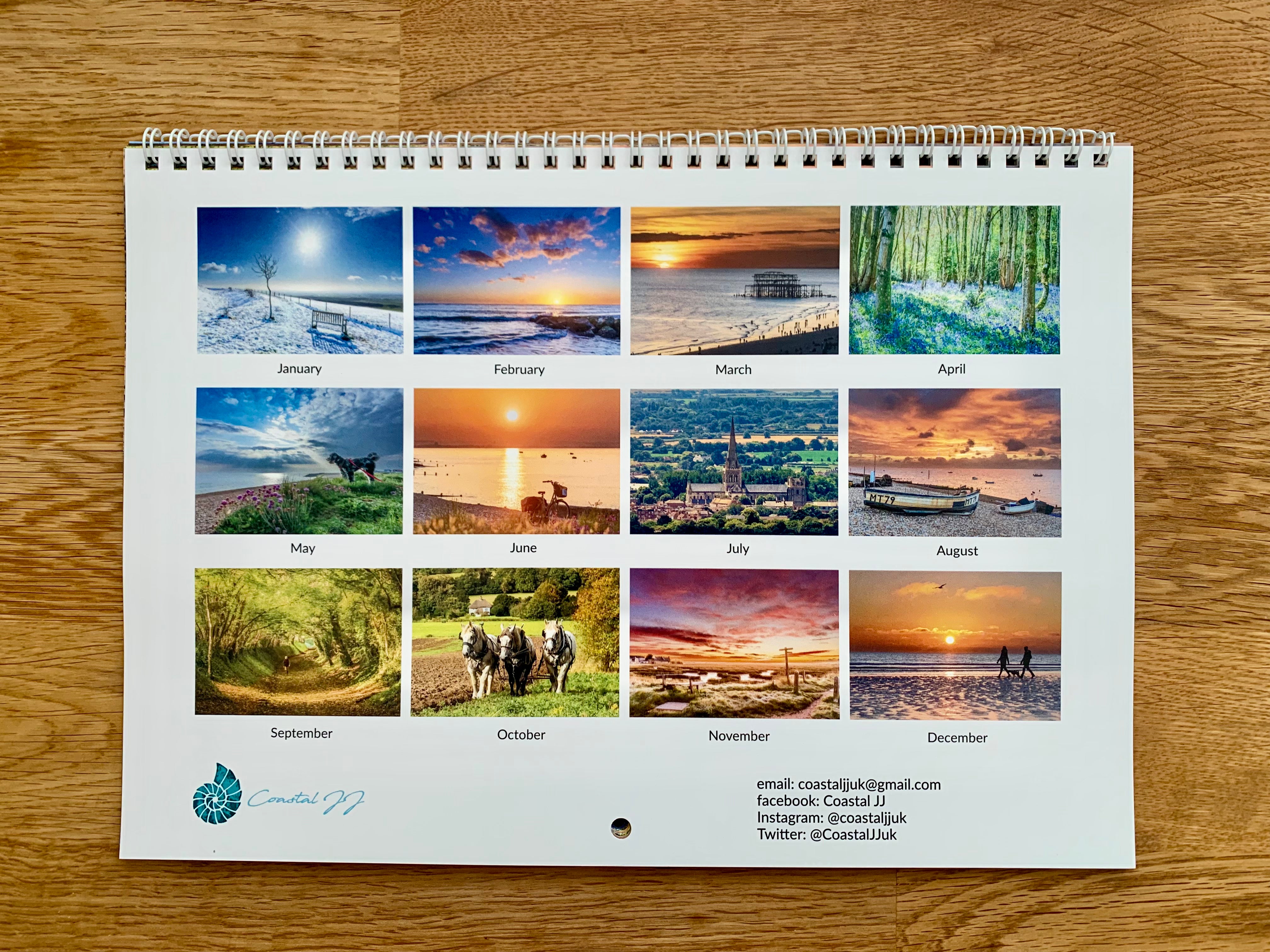 'COAST AND COUNTRYSIDE' CALENDAR -  2026