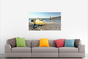 'Spring at the Old Lifeboat Station' Canvas Print