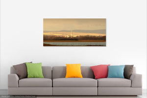 'Chichester Cathedral on a Winter's Afternoon' Canvas Print