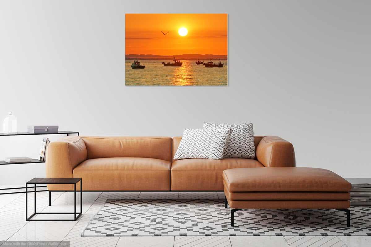 'Sunrise Serenity' Canvas Print