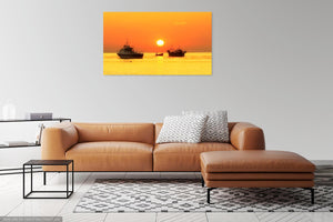 ' Tranquillity on a Summer's Dawn' Canvas Print