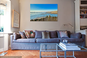 'Bright and Blue' Canvas Print