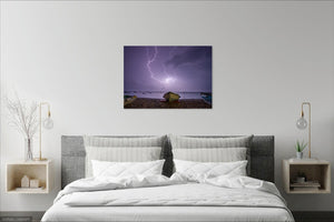 'September Lightning' Canvas Print