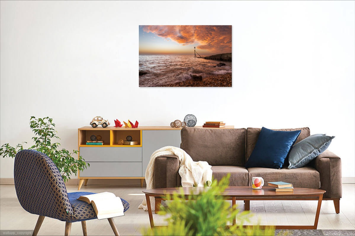 'Just Before Sunrise at the Bill' Canvas Print