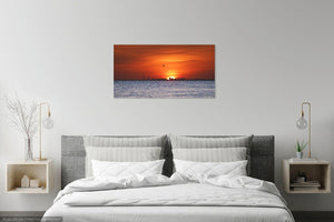 'Spring Sunset Over Portsmouth' Canvas Print